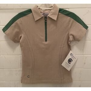 Connoisseur Equestrian Khaki Green Rook Polo Women’s XXS NWT Ride Golf Play
